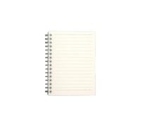 mophrati Quaderno a fogli mobili Blocco da disegno portatile Diario dei graffiti Agenda settimanale Goal Habit Journal Quaderni Ufficio di cancelleria, Linea orizzontale A6, 15x12 cm