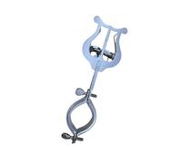 mophrati Robusto supporto per lira per clarinetto, accessorio per banda musicale, clip in metallo, accessorio musicale, adatto per spartiti, fornisce una presa sicura per gli