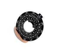 mophrati Round Music Melody Tool è strumento indispensabile per gli appassionati di musica che desiderano migliorare le proprie competenze musicali. Identifica facilmente gli