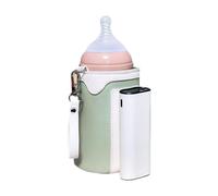 mophrati Scaldabiberon da viaggio sicuro e confortevole per il piccolo esploratore Scaldalatte portatile versatile per bambini di lunga durata, verde