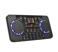 mophrati Scheda audio Mixer audio compatibili con Bluetooth Effetti Accessorio per la registrazione in studio Cuffia Microfono Riduzione del rumore vocale