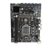 mophrati Scheda madre per computer con memoria DDR4 B250C con pad termico 4 porte USB 2.0 compatibile con Mining Miner Equipment PC desktop