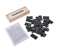 mophrati Set da gioco da tavolo classico Double 6 Dominoes, custodia portatile, divertente e coinvolgente, adatto per bambini e famiglie, per sconfiggere la malinconia delle feste, giochi tavolo