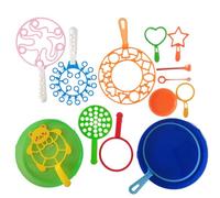 mophrati Set di giocattoli con bastoncini di bolle non tossici per un felice spettacolo bolle all'aperto o per muoversi più velocemente per produrre più ma piccole. Sicurezza