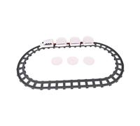 mophrati Set di trenini per sushi, trenini giocattolo per sushi rotanti, gioco di ruolo coinvolgente e durevole, attività divertente per bambini e colori vivaci che attraggono i , Bianco , 3 sezioni