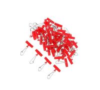 mophrati Slide da pesca sensibili e opzioni di connettori da pesca. Ogni conta. Cercatori in plastica con chiusura a scatto in acciaio inossidabile. Connettore per lenza.