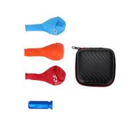 mophrati Strumento di allenamento efficiente per la compensazione dell'orecchio in con custodia e palloncini colorati. Sessioni di snorkeling. Esercizio di bilanciamento della, Blu, 5.9 centimetri