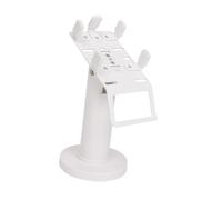 mophrati Supporto per POS adattabile e robusto, offre stabilità e adattabilità per un'elaborazione sicura dei pagamenti, supporto POS con maniglia, rotazione, Bianco, 10.5x15.3 cm