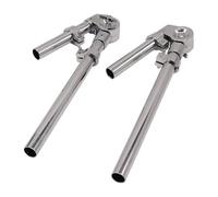 mophrati Supporto per set di batteria Tom per batteria, robusto supporto per basso, essenziale per l'installazione dell'attrezzatura, braccio di montaggio, stabile, 2 pezzi, 30 centimetri