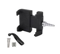 mophrati Supporto per smartphone Supporto per carenatura per una guida elegante Compatibilità completa con smartphone con meccanismo di rilascio facile per telefono per motocicletta Comodo da