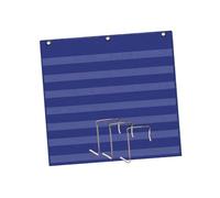 mophrati Tabella tascabile Tabella sospesa Supporto tascabile per aula Carte con lettere e parole da parete Ausili didattici standard Soluzioni di archiviazione Carte Sospese Archiviazione trasparente