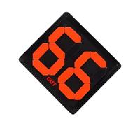 mophrati Tabellone segnapunti Digitale per Sostituzione di Basket e Calcio con Display numerico a ribaltamento Manuale per Eventi Sportivi all'aperto, Scheda di Sostituzione per