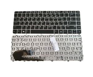 mophrati Tastiera meccanica integrata per laptop Interfaccia PS/2 professionale Sostituzione tastiera layout USA per EliteBook 840 G3