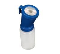 mophrati Tazza per la pulizia del bestiame, portatile, da 300 ml, per l'immersione dei capezzoli delle mucche, strumento di pulizia per prevenire il riflusso, per bestiame, capre, Blu, 20.5x7 cm