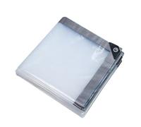 mophrati Telone Protettivo Resistente Telone Trasparente Impermeabile con Impermeabile Trasparente e Resistente, 2 * 6 mt