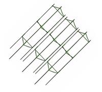 mophrati Traliccio da giardino 3 pezzi per piante rampicanti con robusto traliccio a gabbia per pomodori per piante rampicanti per pomodori da esterno