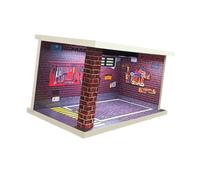 mophrati Vetrina espositiva per modelli di veicoli che espone auto pressofuse con miglioramenti del modello di parcheggio per opportunità fotografiche Vetrina espositiva