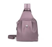 mophrati Zaino da donna, borsa da viaggio a tracolla donna, borsa casual impermeabile Stay Solid, grande capacità, lavoro, viola