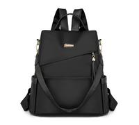 mophrati Zaino resistente per luoghi di intrattenimento, aule, zaino elegante e versatile, borsa tote in tela traspirante, borsa da lavoro