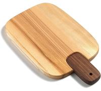 Mopita Novecento, tagliere in legno rettangolare, con manico