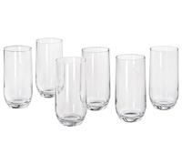 Mopita Venezia set 6 bicchieri bibita vetro trasparente 415 ml