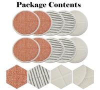 Mopp Rilievi di Pulizia Cuscino Pavimento Schrubbpads Accessori Sostituire