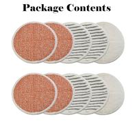 Mopp Rilievi di Pulizia Cuscino Pavimento Soft Tappezzeria Schrubbpads Accessori