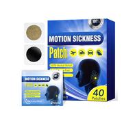MOPZIJA 40 Count Motion Sickness Patch,mal di mare,braccialetti mal di mare,fit therapy patch