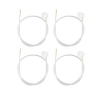 MOPZIJA 4pcs ugello aerosol con Tubo di prolunga da 60 cm a 360 Gradi, prolunga per bomboletta Spray, prolunga per bomboletta Spray e Strumenti di verniciatura a spruzzo con Filettatura Esterna