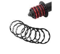 MOPZIJA 7 PCS Distanziali Pacco Pignoni, Distanziale Bici del della Bici Spacer Guarnizione della Rondella dell'asse Movimento Centrale della Bicicletta,rondelle per ruota libera della bicicletta