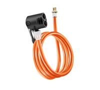 MOPZIJA testa pompa bici tubo flessibile valvola presta schrader parte finale per bicicletta ricambio MTB,pompa bici,pompa per bicicletta,tubo per pompa gonfiaggio sup(120CM)