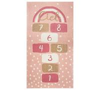 ATMOSPHERA CREATEUR D'INTERIEUR - Tappeto per bambini marelle rosa 80x150cm