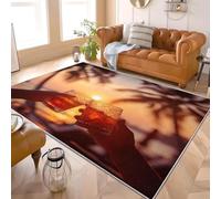 Moquette a Pelo Corto 200x300 cm Una Scena di Bicchieri di Vino Che Tintinnano Lavabile e Antiscivolo, Tappeto per Soggiorno e Camera da Letto, Mondiale Tappeto Facile da Pulire, Morbido e Resistente