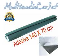 Moquette Acustica Rivestimento Liscia Adesiva Chiaro Subwoofer Auto Grigia