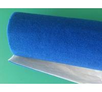 MOQUETTE ADESIVA ACUSTICA BLU ROTOLO MISURA 70X140