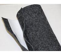 MOQUETTE ACUSTICA ADESIVA COLORE ANTRACITE PER RIVESTIMENTO BOX SUB PIANALI AUTO