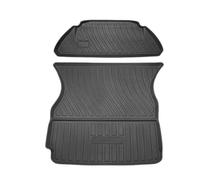 Moquette Autovettura Per Tesla Per Model Per X 2017-2020 5/6/7 Posti Tappetini Protettivi Tutte Stagioni Accessori Adatti Solo Timone Sinistro Tappetini Auto Regolabili(5 Seats Trunk 3pcs)