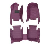 Moquette Autovettura Tappetini Auto Per BMW E60 Serie 5 2004 2005 2006 2007 2008 2009 2010 Tappetini Auto Diamantati Accessori Per Auto Tappetini Auto Regolabili(3PC Set-Purple,Right hand drive)
