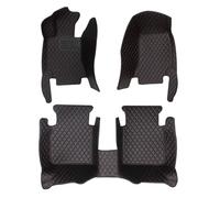 Moquette Autovettura Tappetini In Pelle Per Nissan Per Qashqai J10 2007 2008 2009 2010 2011 2012 2014 Tappetini Per Auto Tappetini Auto Regolabili(3PC Set-Black Red,Right hand drive)
