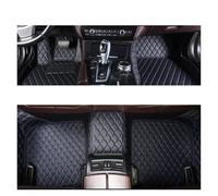 Moquette Autovettura Tappetini Per Auto Per Fiat 500 500C Accessori Per Auto Tappetini Auto Regolabili(Black Blue)