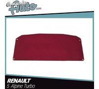 Moquette IN Velluto Rosso per La Spiaggia Posteriore Da Renault 5 Alpine Turbo