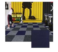 Moquette per Pavimenti 30x30CM Antiscivolo Piastrelle per Pavimenti Facili Moquette Autoadesive per Ufficio Casa Lavabile per Soggiorno Corridoio,Blu,20 Pezzi