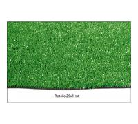 Moquette Prato Finto a Rotolo 25x1 Metri 7 mm Erba Manto Erboso Pronto Sintetico