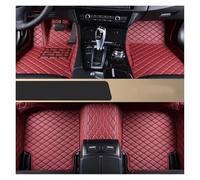 Moquette Tappetini antiscivolo personalizzati per auto per Mini per Cooper R56 2004-2013 Tappeti Accessori per piedi Tappetini(VINO ROSSO)