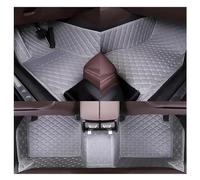 Moquette Tappetini auto in pelle PU per A6 Wagon 2007 2008 2009 2010 2011 2012 2013 2014 2015 2016 2017 2018 antiscivolo impermeabili Tappetini(Grigio)