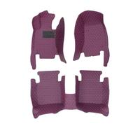 Moquette Tappetini auto personalizzati 5D per Jeep per Patriot 2009 2010 2011 2012 2013 2014 2015 2016 2017 Accessori interni Regali Tappetini(Viola)