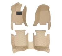 Moquette Tappetini auto personalizzati 5D per Jeep per Patriot 2009 2010 2011 2012 2013 2014 2015 2016 2017 Accessori interni Regali Tappetini(Beige)