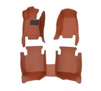 Moquette Tappetini auto personalizzati 5D per Jeep per Patriot 2009 2010 2011 2012 2013 2014 2015 2016 2017 Accessori interni Regali Tappetini(Marrone)