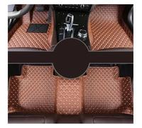 Moquette Tappetini auto personalizzati per VW per Passat Saloon B7 2011 2012 2013 2014 2015 2016 2017 Tappeti Piede Accessorie Tappetini(Marrone)