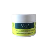Morà Crema Viso Rigenerante Notte con Oli Naturali, Acido Ialuronico e Collagene per Nutrimento Profondo, Crema Viso Antirughe Idratante e Rassodante - Pelle Luminosa e Morbida - 50 ml